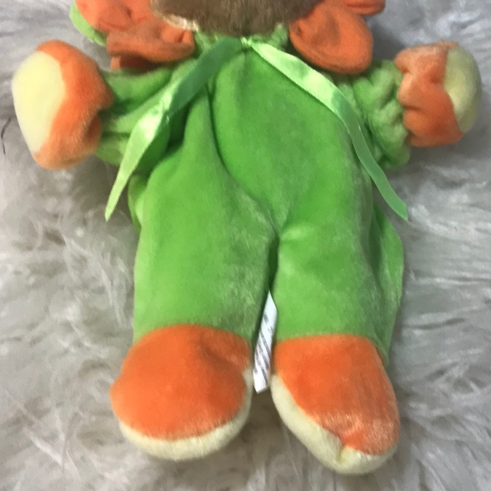Vintage 1998 plush bear sunflower outfit 10 inches - Picture 4 of 6
